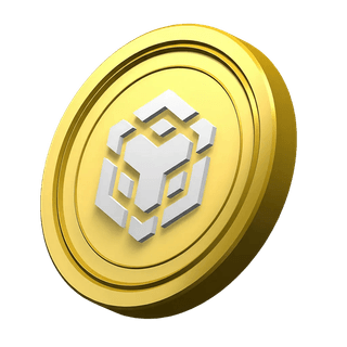 Grafisches Element mit einer schwebenden Ethereum (ETH) Münze